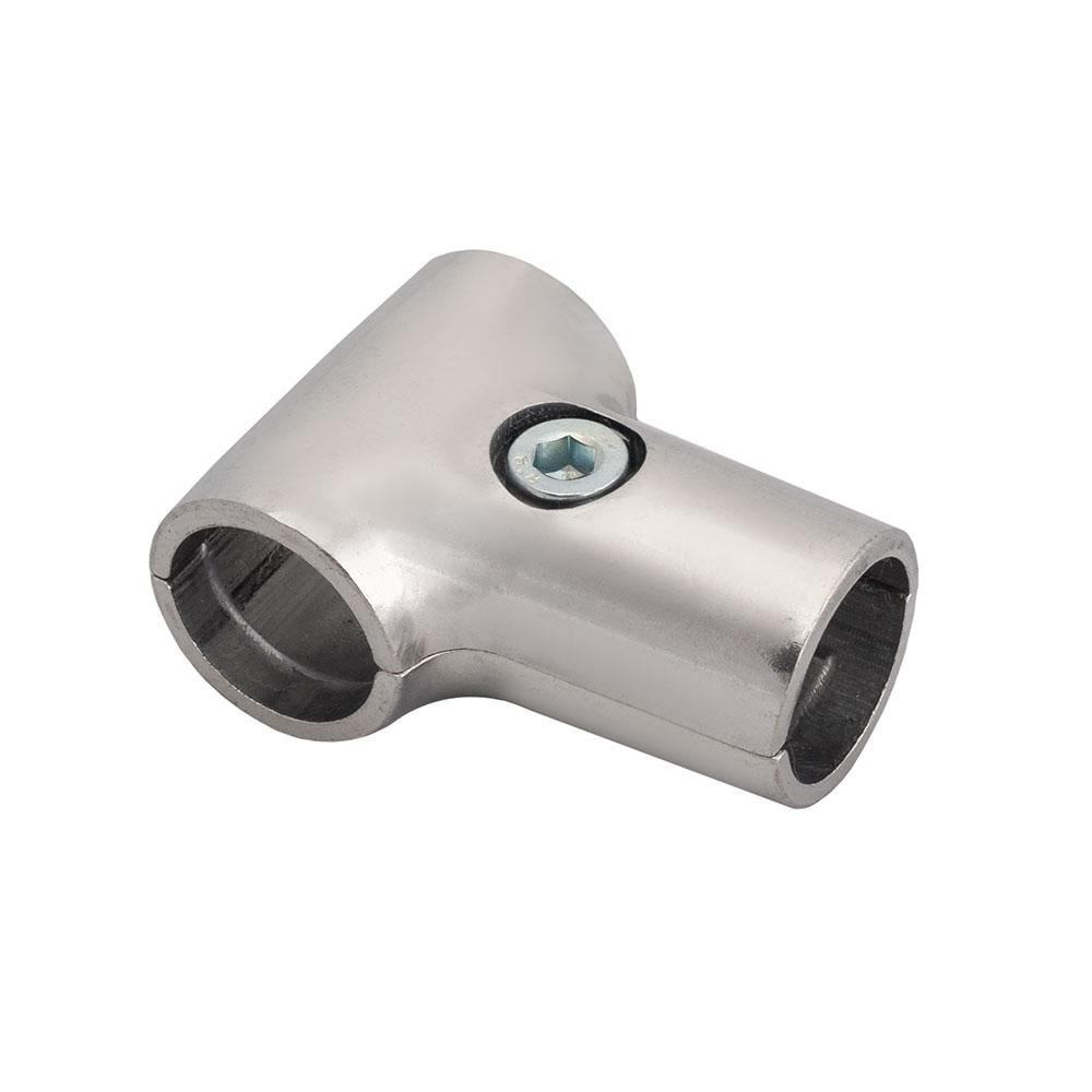 Крепеж FZB муфта Т трубы 25 мм Хром