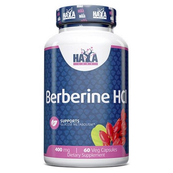 Барбарис Haya Labs Berberine HCL 400 мг 60 веганських капсул (000020308)