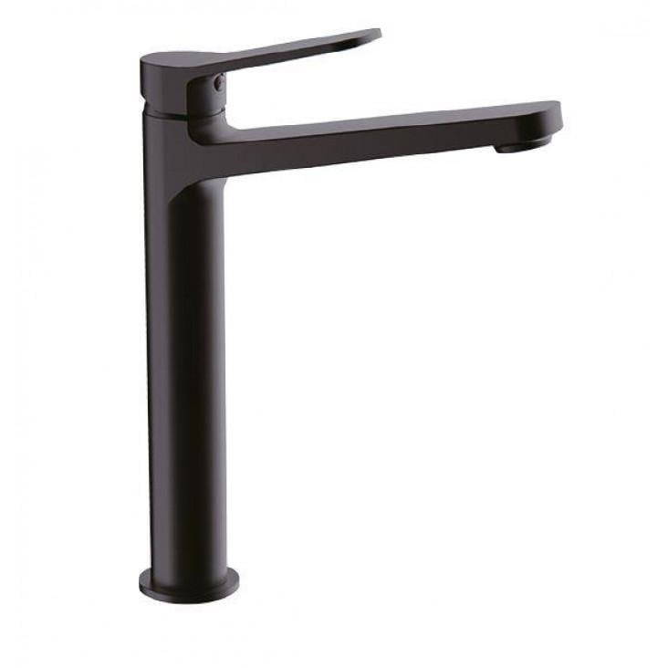 Змішувач для умивальника Frap F1062-2 високий Чорний (1042382) Змішувач для умивальника Frap F1062-2 високий Чорний (1042382)