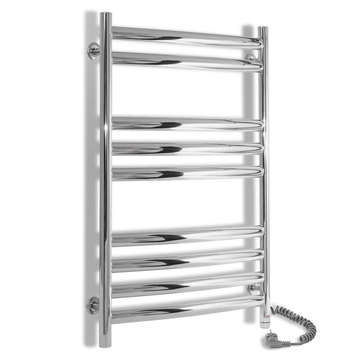 Полотенцесушитель электрический Laris Классик Премиум П9 подключение справа 500x800 мм (73207663)