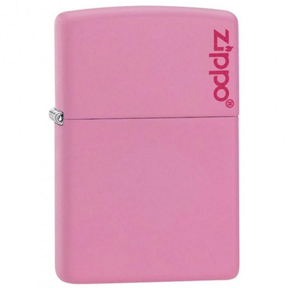 Зажигалка ZIPPO Regular Pink Logo 238 ZL