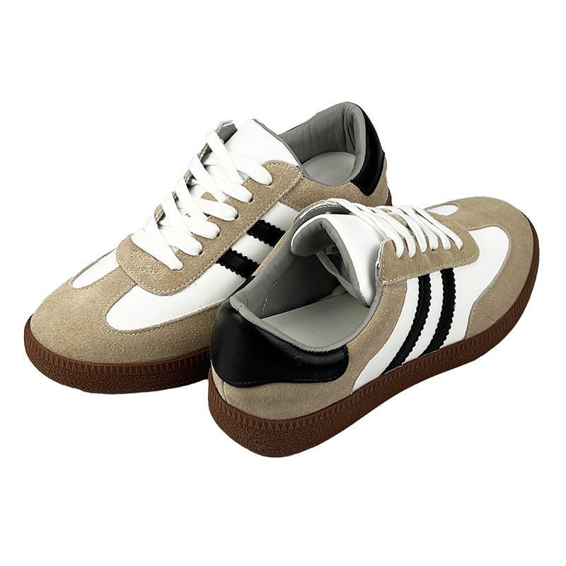 Кеды женские кожаные 8009-1 p. 38 24,5 см Бежевый - фото 3 Кеды женские кожаные 8009-1 p. 38 24,5 см Бежевый - фото 3