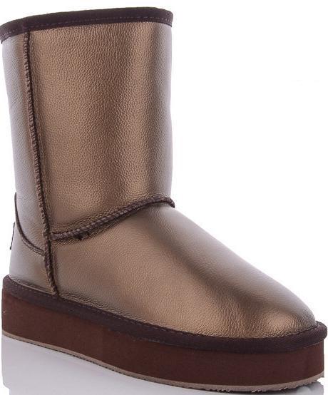 Угги кожаные Yalasou YN503-5 р. 39 Бронзовый (75284) Угги кожаные Yalasou YN503-5 р. 39 Бронзовый (75284)