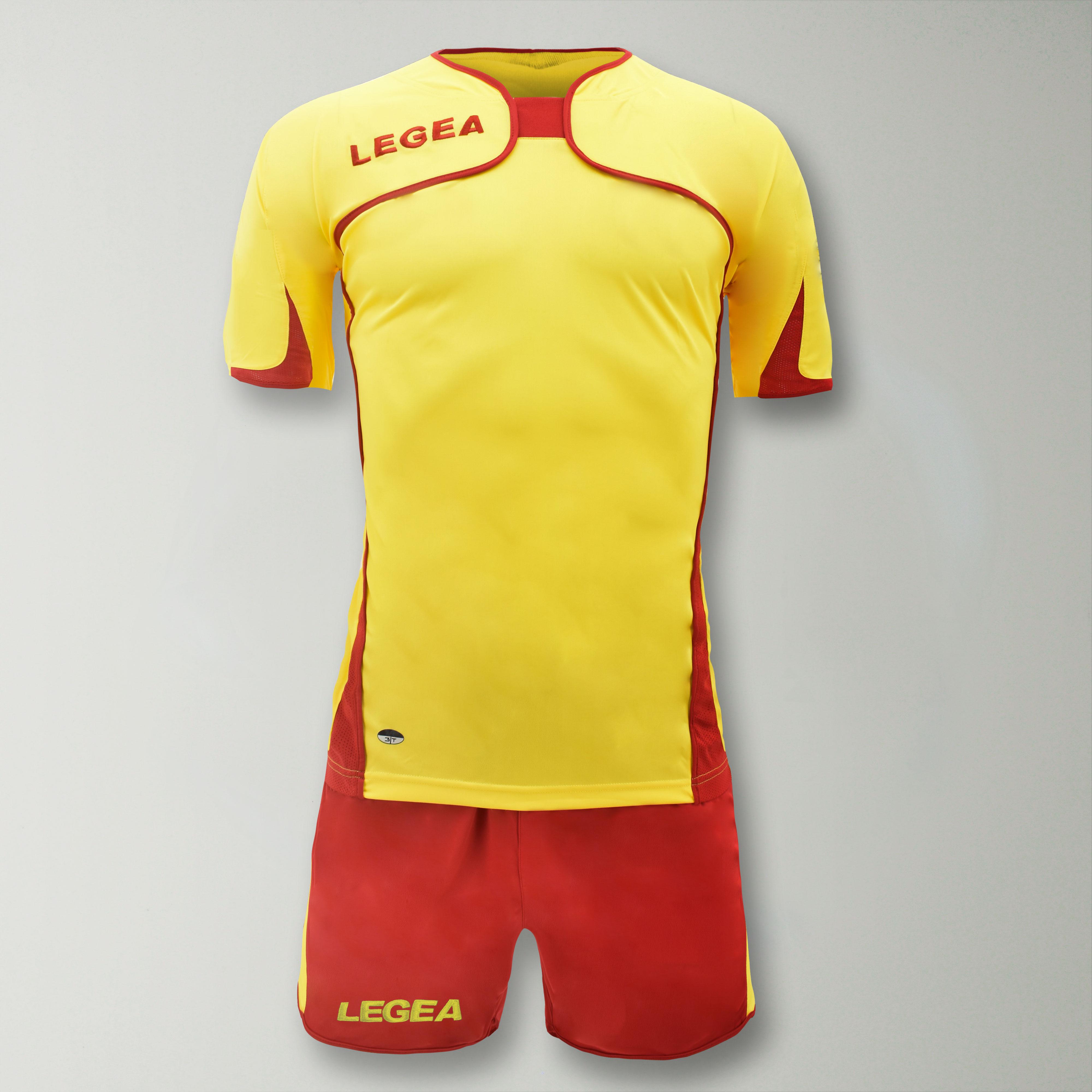 Футбольная форма Legea KIT5060 SETUBAL XL Yellow Red - фото 1