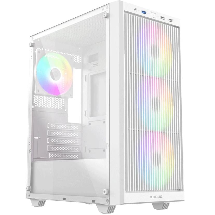Корпус для ПК ID-Cooling Ware 300 ARGB Midi-Tower no PSU MicroATX/Mini-ITX Mesh White Корпус для ПК ID-Cooling Ware 300 ARGB Midi-Tower no PSU MicroATX/Mini-ITX Mesh White
