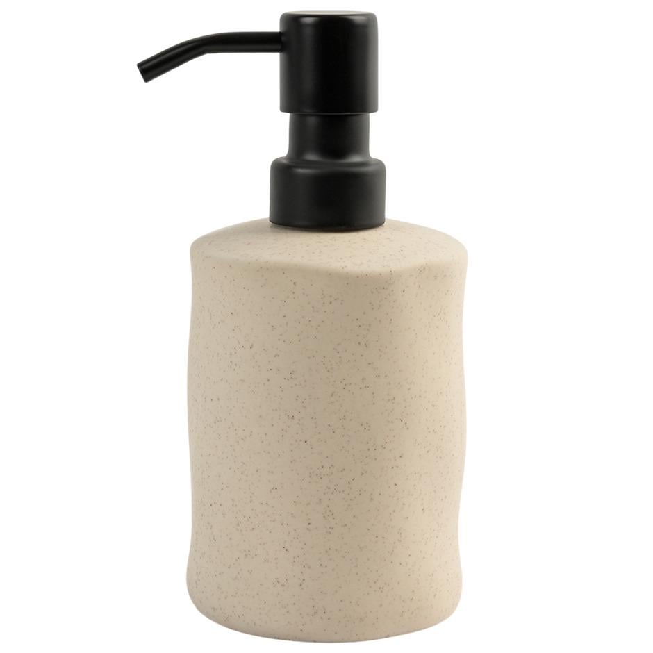 Дозатор для рідкого мила MVM Porto BA-34 настільний 350 мл Бежевий (250839)