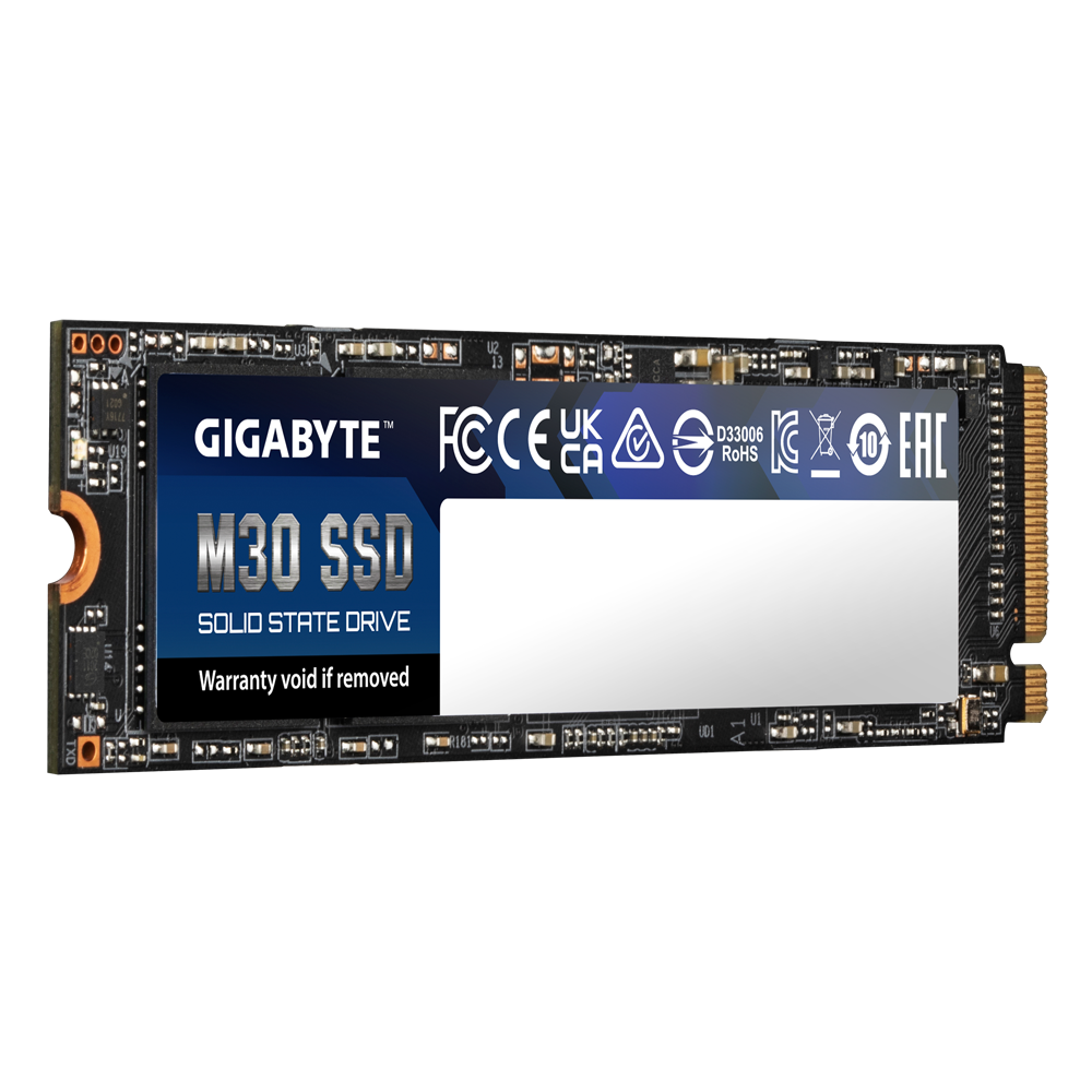 SSD-накопичувач для комп'ютера Gigabyte GP-GM30512G-G M.2/SSD/PCI-Exp3.0x4/512GB/UpTo3500/2600Mb/s (560364)