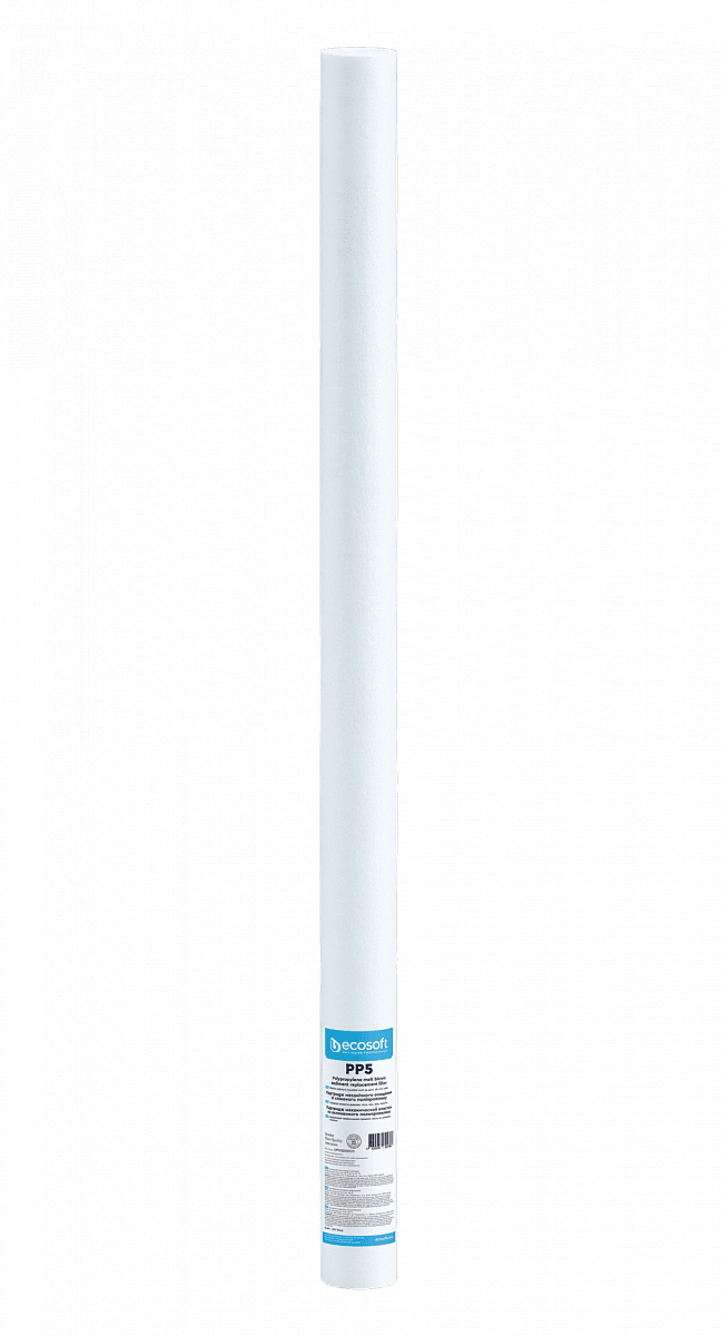 Картридж зі спіненого поліпропілену Ecosoft 2,5"x40" 5 мкм