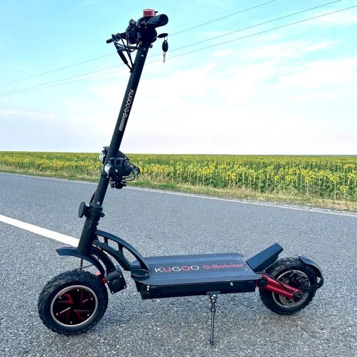 Электросамокат полноприводный Kugoo G-booster DUO 23 Ah Black (32961441)