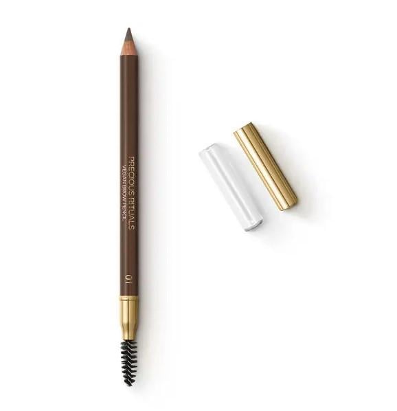 Карандаш для бровей с расческой Kiko Milano Precious Rituals Vegan Brow Pencil 01 Блонд