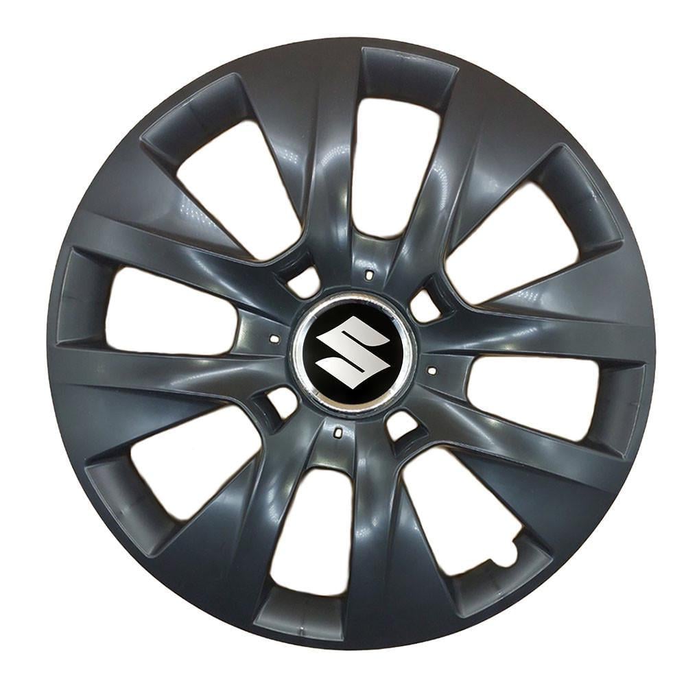 Комплект колпаков SJS R15 для Suzuki 334 4 шт. Черный (107273)