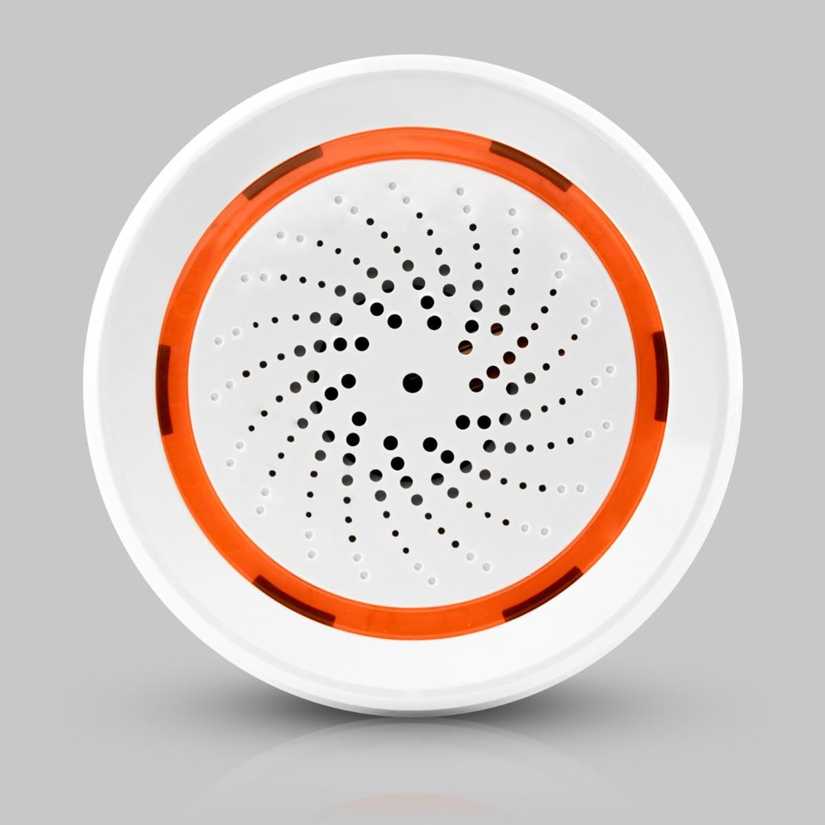 Датчик температуры и влажности Lonsonho с сиреной ZigBee (WH00174)