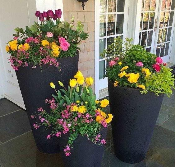 Вазон бетонний Мілан вуличний 500x370 мм 23 л (1918859788) - фото 6