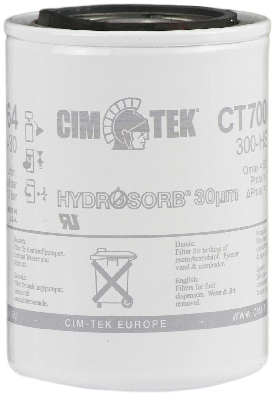 Фільтр тонкої очистки палива CIM-TEK 300 HS-30 фільтрація 30 мікрон до 50 л/хв (PT_CT70064)