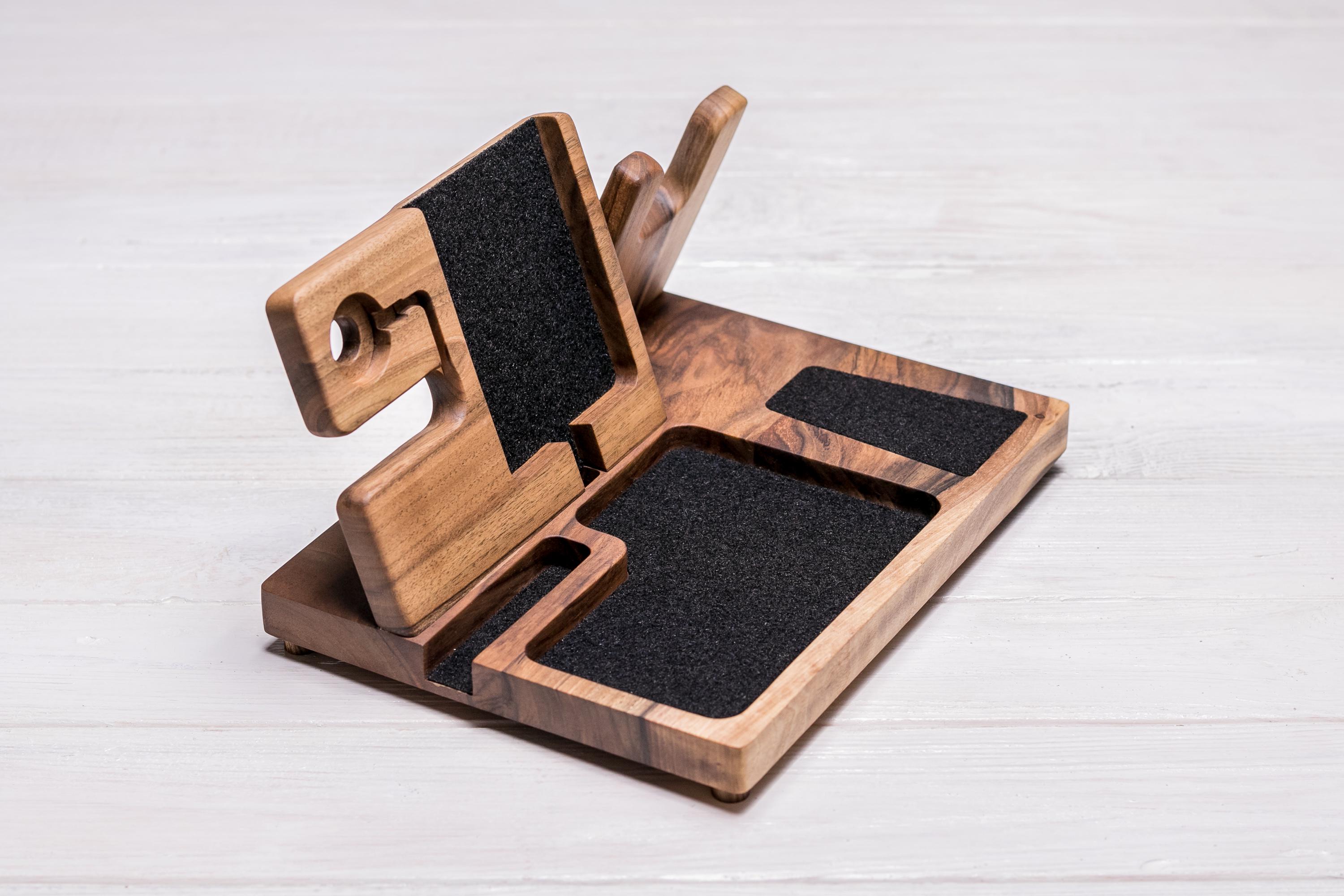 Органайзер EcoWalnut для пистолета/iPhone и часов Apple (EW-43.2)