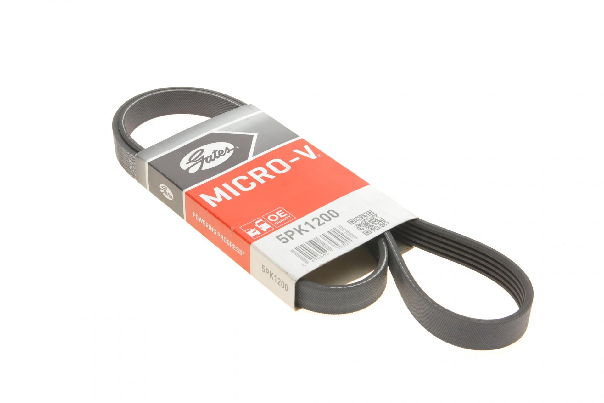 Ремень генератора GATES Renault Kangoo 1.5 dCi/Master 2.5D/2.8DTI 98-01 ALT, AC (5PK1200) Ремень генератора GATES Renault Kangoo 1.5 dCi/Master 2.5D/2.8DTI 98-01 ALT, AC (5PK1200)