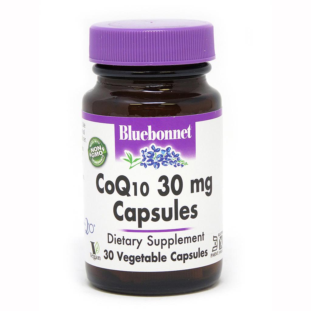 Натуральна добавка Bluebonnet Nutrition CoQ10 30 мг 30 вегакапс. (5095)