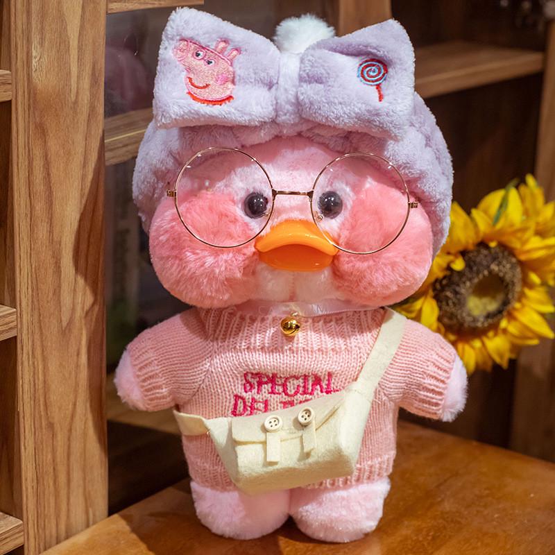 Мягкая игрушка Lalafanfan mimi duck Розовый (10838) - фото 1