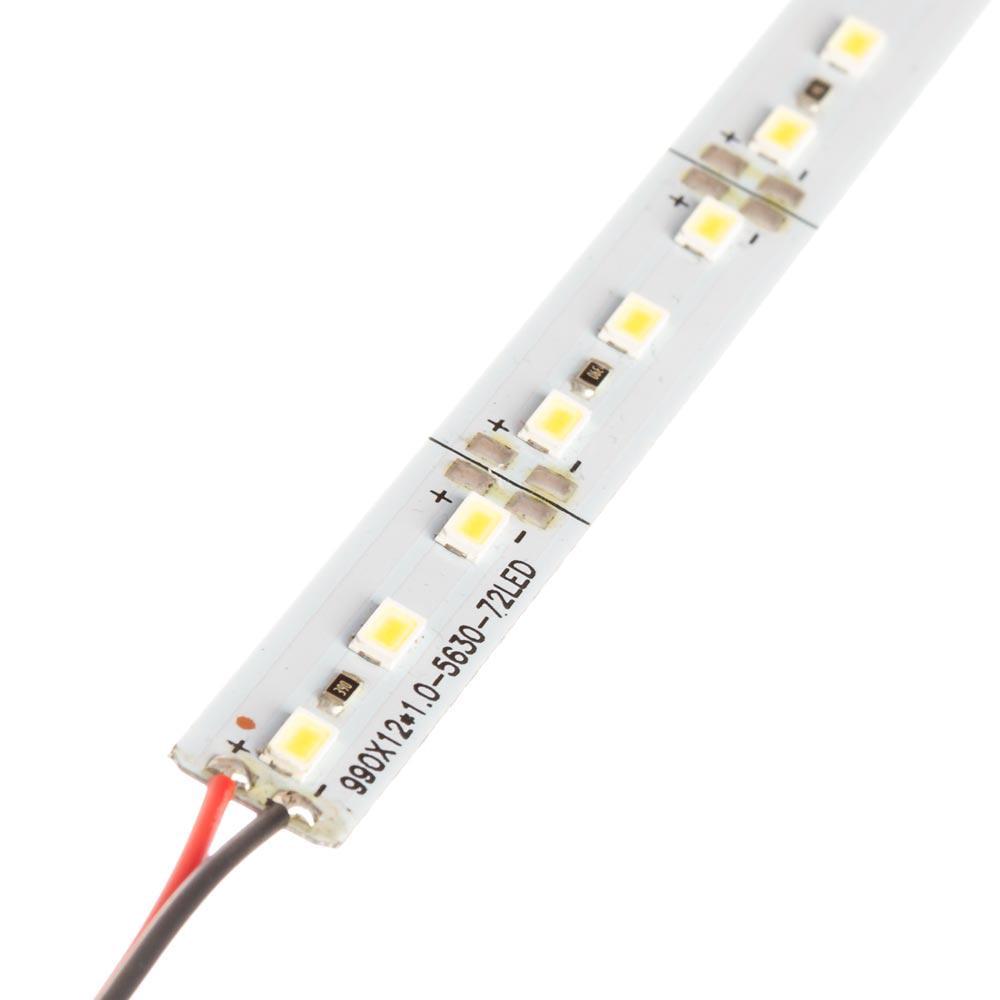 Светодиодная линейка SMD5630 со скотчем 18 Вт IP20 100 см 12V Белый нейтральный (1011925)
