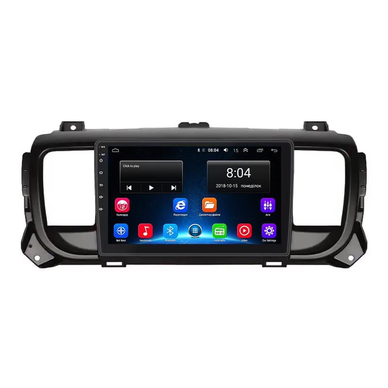 Магнитола штатная Lesko 9" для Toyota ProAce II 2016- 2/32Gb Wi-Fi GPS Base