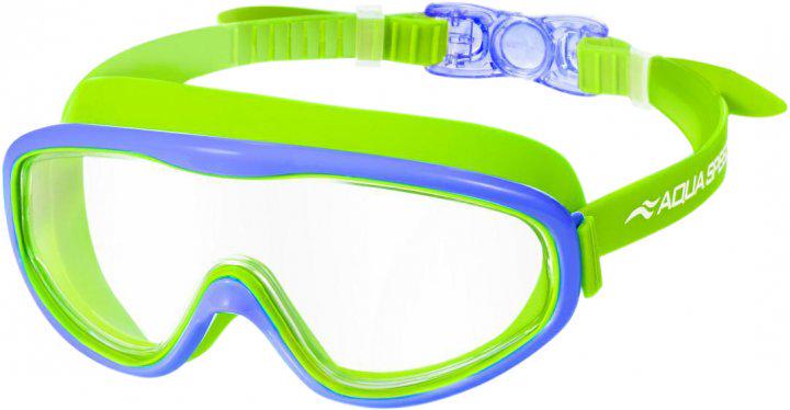 Очки для плавания Aqua Speed TIVANO JR 9250 OSFM Зеленый/Голубой (236-30)