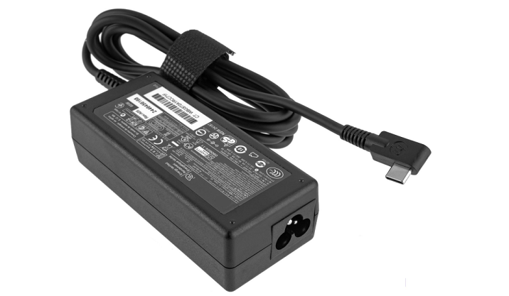 Блок питания для ноутбука HP 65 W USB3,1 Type-C USB-C без кабеля L-образным разъемом (26859326)