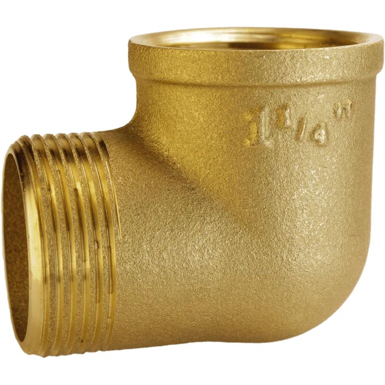 Кутник 90° VA 000017284 латунь внутрішня-зовнішня 1 1/4" (104690)