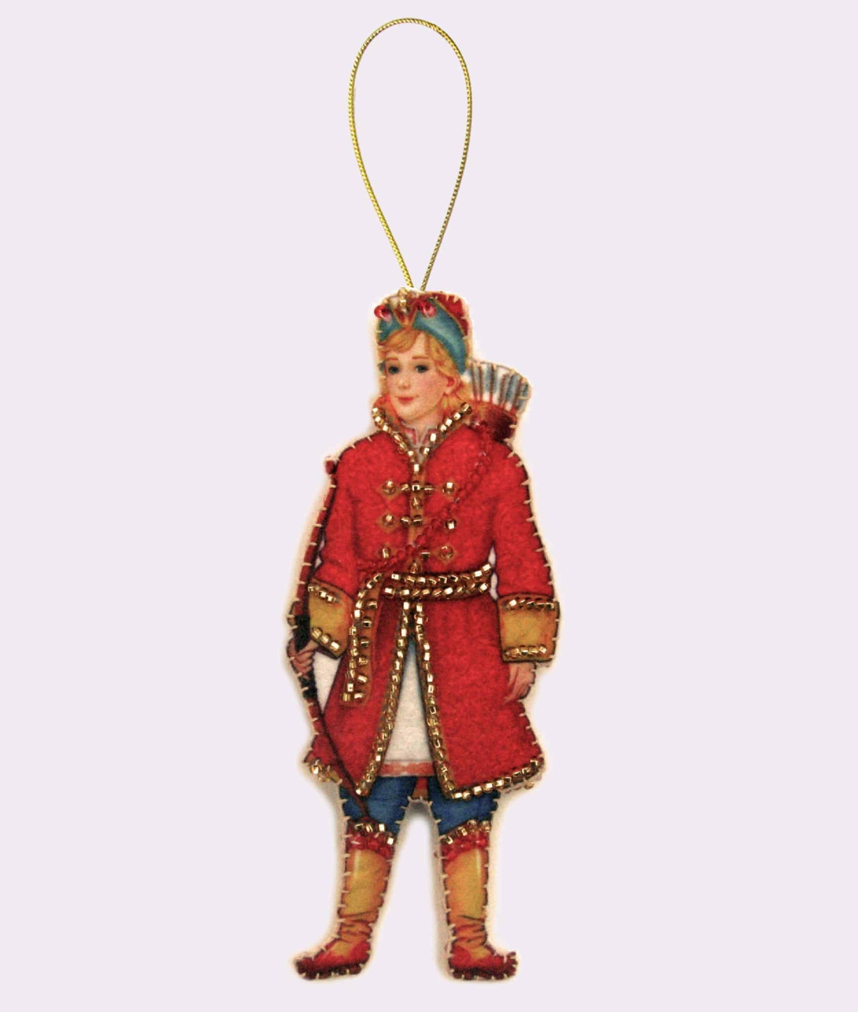 Набір для вишивання бісером BUTTERFLY F106 Царевич 12х5 см (F106)