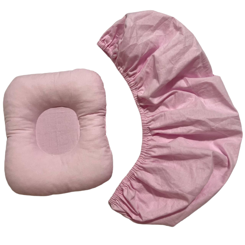 Простынь и ортопедическая подушка в детскую коляску (78461)