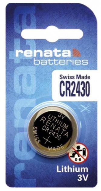 Батарейка Renata CR2430 Lithium 3V 1 шт. (1988685859) - фото 1 Батарейка Renata CR2430 Lithium 3V 1 шт. (1988685859) - фото 1