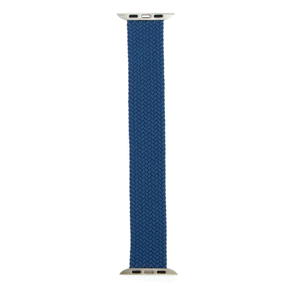 Ремешок Braided Solo Loop Band для Apple Watch 42 мм/44 мм/45 мм Size M 149 мм Синий Ремешок Braided Solo Loop Band для Apple Watch 42 мм/44 мм/45 мм Size M 149 мм Синий