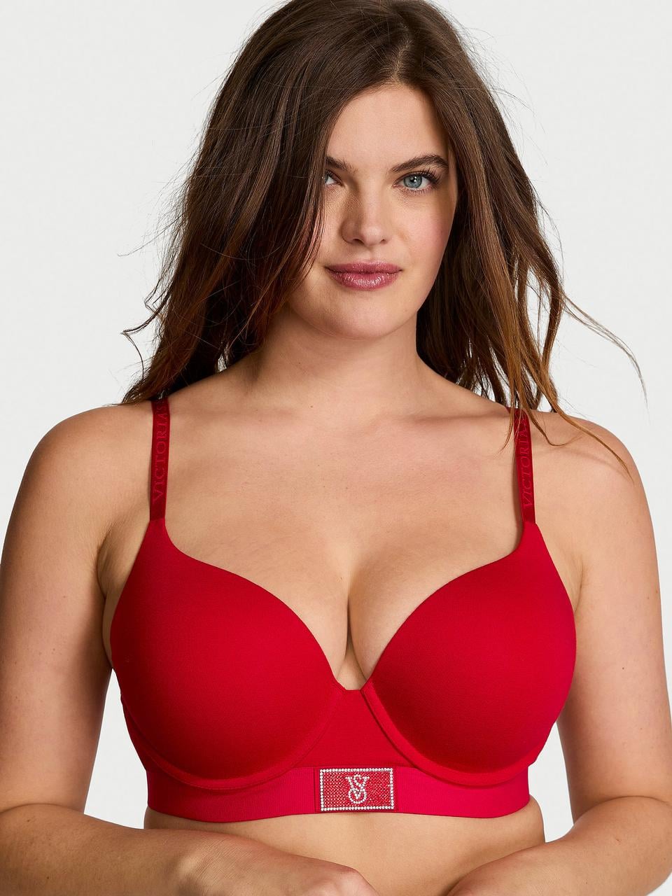 Бюстгальтер Victoria's Secret Push-Up Perfect 70C Красный (322567289152)
