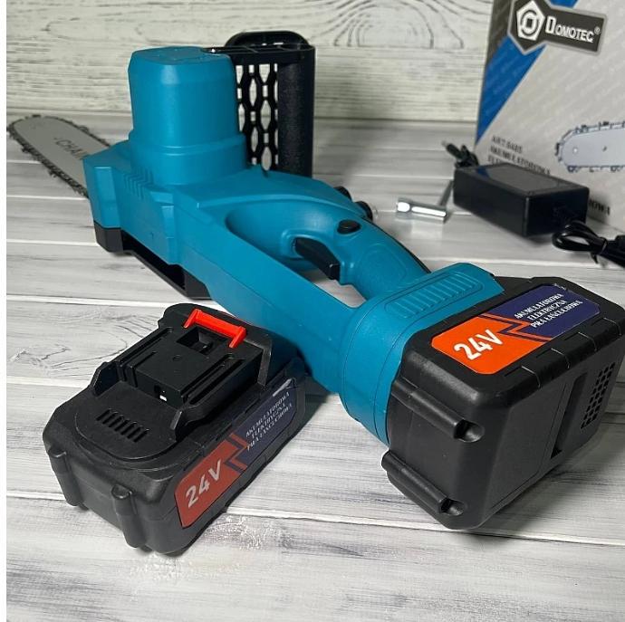 Электропила Domotec 2 аккумулятора 24V (NM2224) - фото 3 Электропила Domotec 2 аккумулятора 24V (NM2224) - фото 3