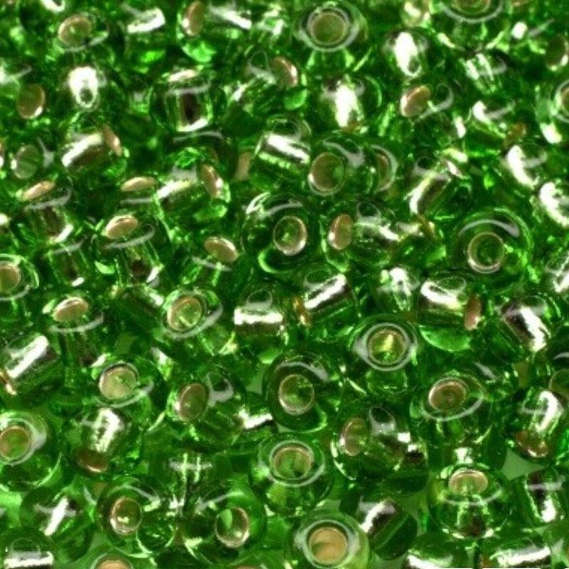 Бисер Preciosa Чехия блестящий Зеленый (57100)