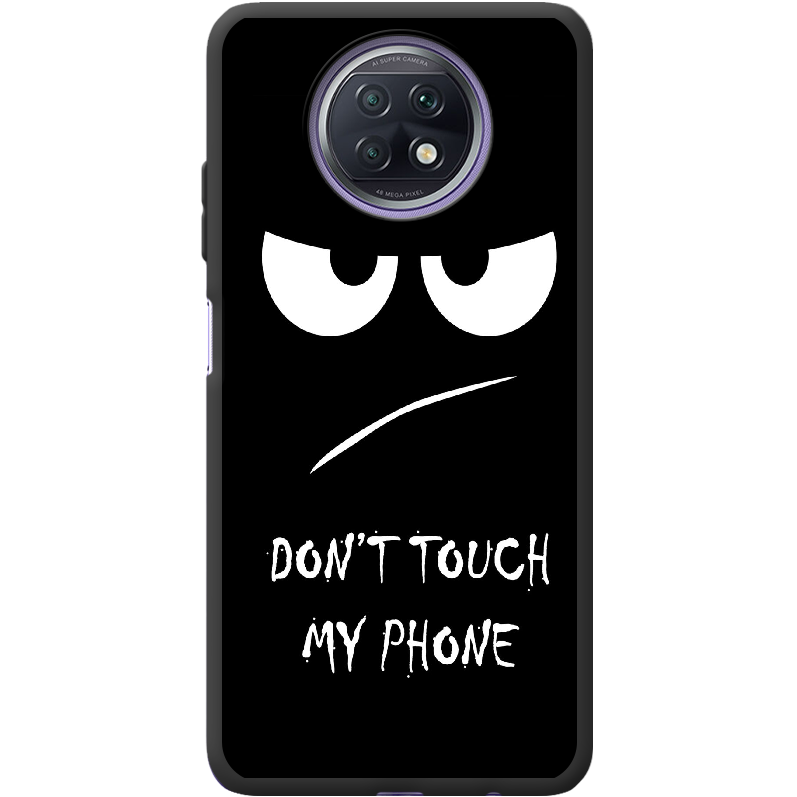 Чохол BoxFace Xiaomi Redmi Note 9T Don't Touch my Phone Чорний силікон (42123-up535-42207)