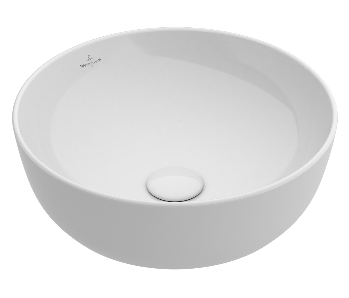 Умывальник VILLEROY&BOCH ARTIS на столешницу без перелива d430 мм (41794301)