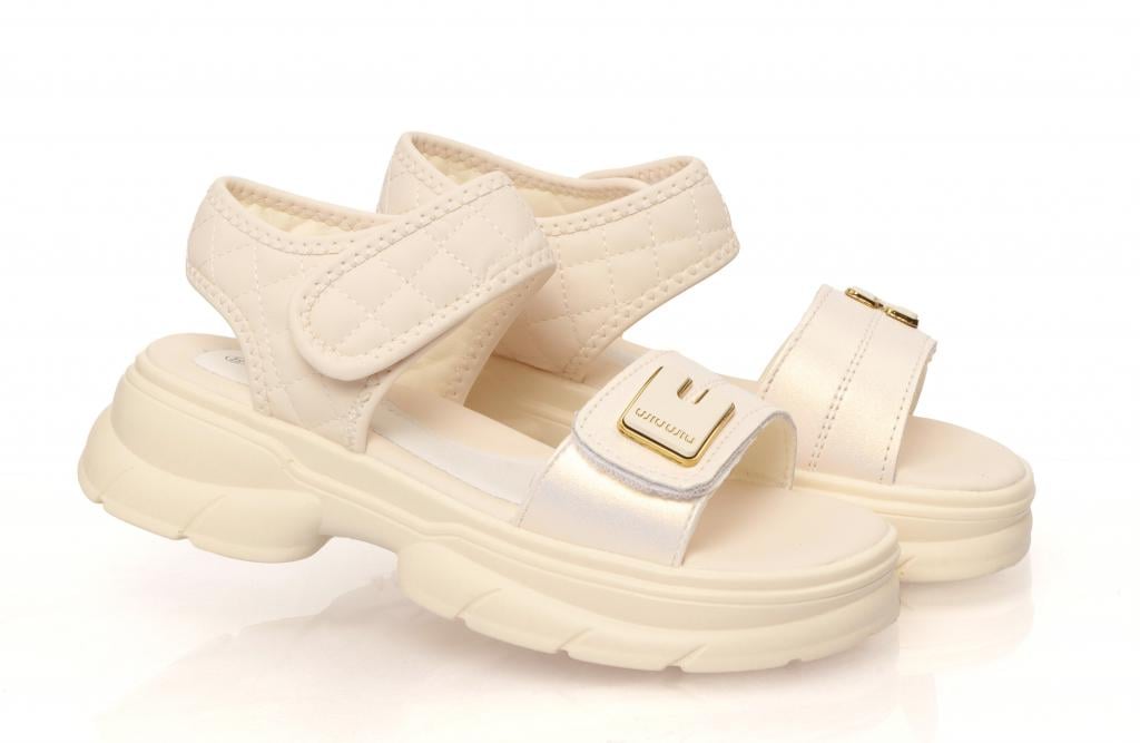 Cандали для девочек 11577 р. 35 Бежевый