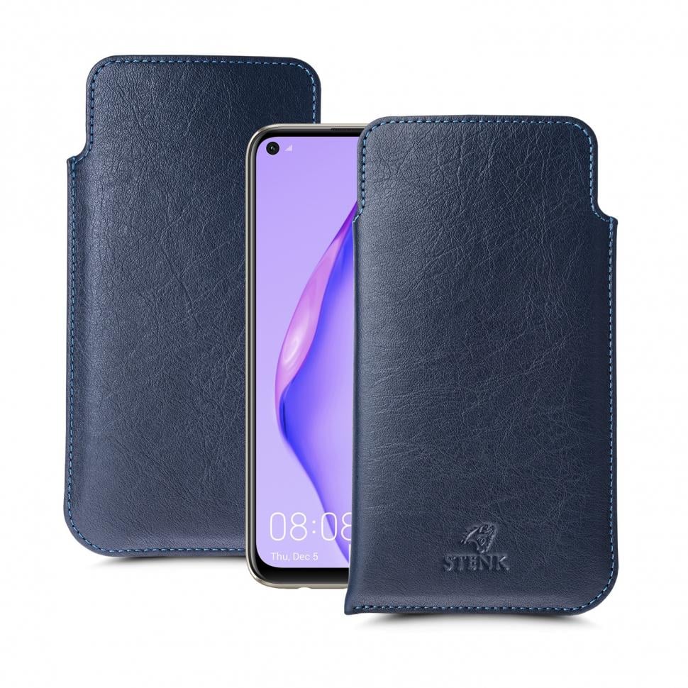Футляр Stenk Elegance для Huawei P40 lite Синий (65121) Футляр Stenk Elegance для Huawei P40 lite Синий (65121)