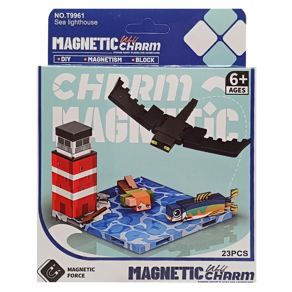 Конструктор дитячий магнітний Minecraft 9961 23 деталі (RLT52573)