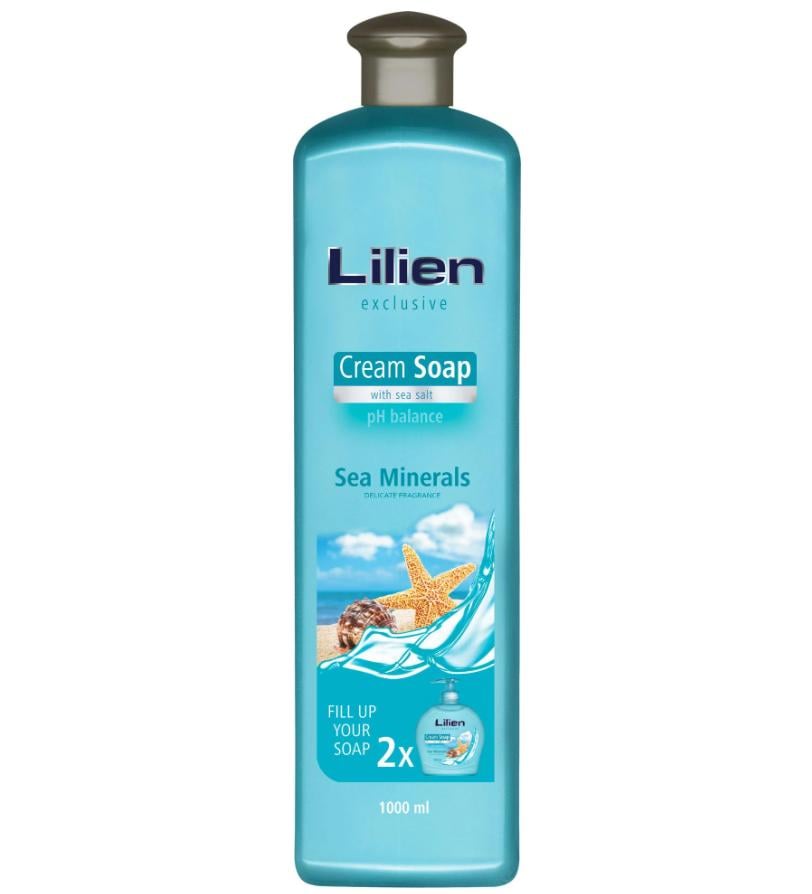 Крем-мило рідке Lilien Exclusive Sea Minerals 1 л (9255)