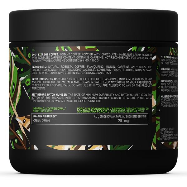 Кава OstroVit Coffee Extreme 150 г Шоколад/Лісовий горіх - фото 2