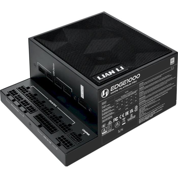 Блок питания Lian Li Edge 1000W ATX 100-240V 80 Plus Platinum Black (G9P.EG1000.BE00.EU)