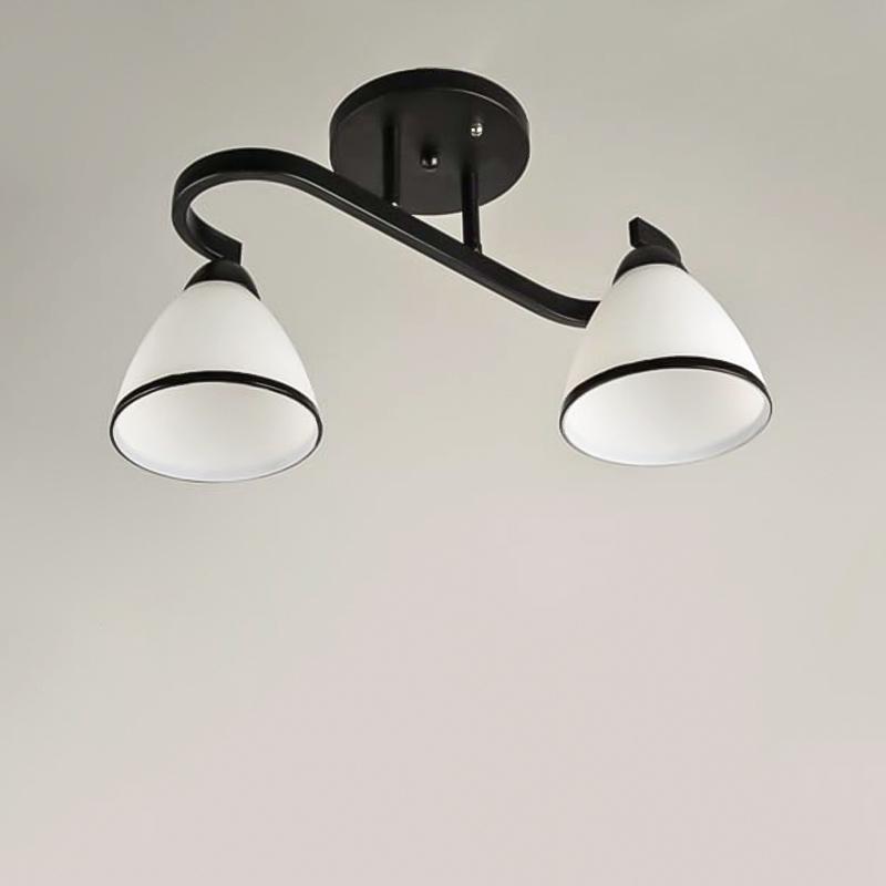 Люстра потолочная Light House SRS-16056/2 на две лампы Черный