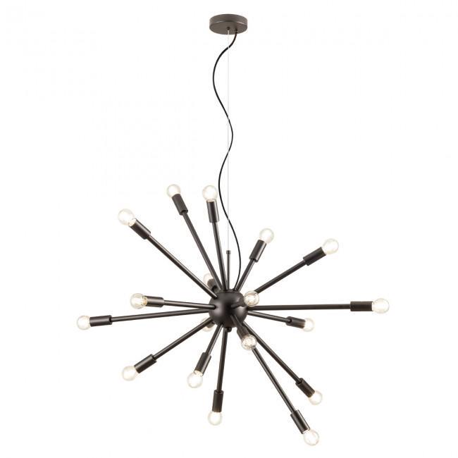 Світильник підвісний Redo STELLAR SU 18х25 W E14 IP20 4.1.1 Matt black (01-2936)