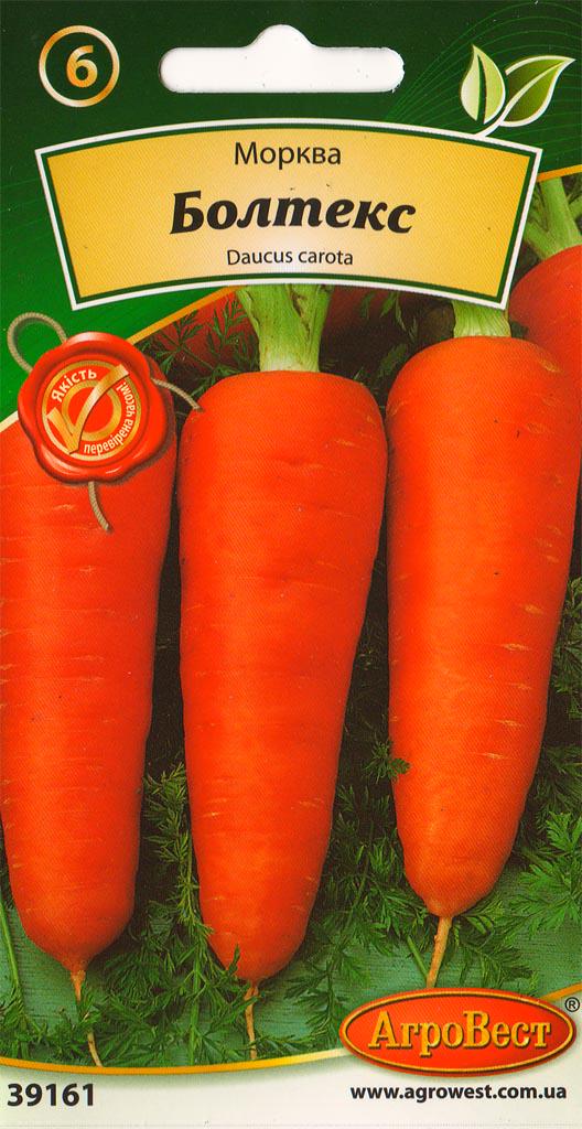Насіння АгроВест морква Болтекс 3 г (39161) Насіння АгроВест морква Болтекс 3 г (39161)