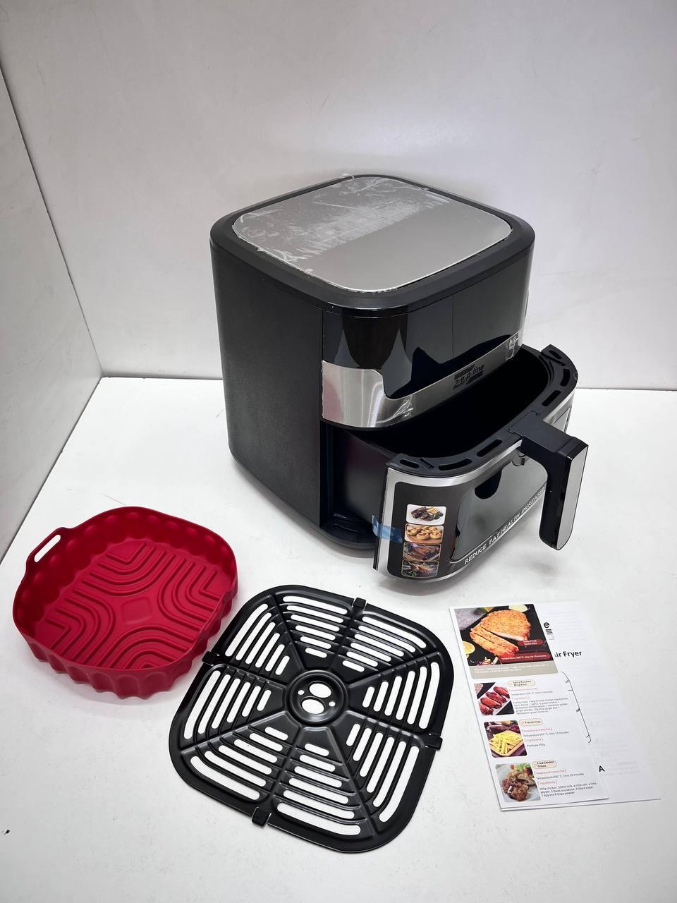 Фритюрниця багатофункціональна Zepline 10 5 л 3500Вт на 2 тени (ZP-109А) - фото 2