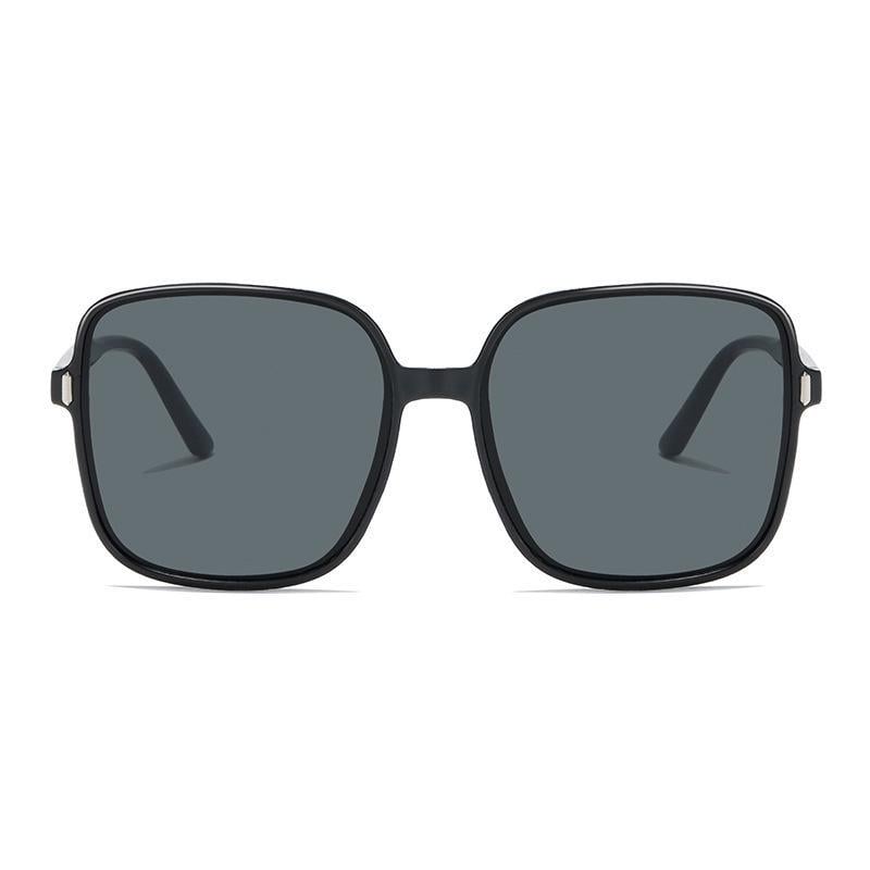 Солнцезащитные очки квадратные Черный (A9772) - фото 4