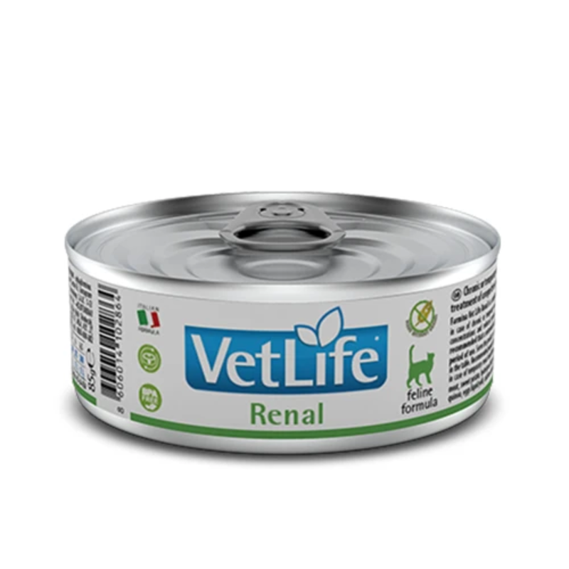 Корм влажный Farmina Vet Life Renal для кошек для поддержки функции почек 85 г (2998381541) Корм влажный Farmina Vet Life Renal для кошек для поддержки функции почек 85 г (2998381541)