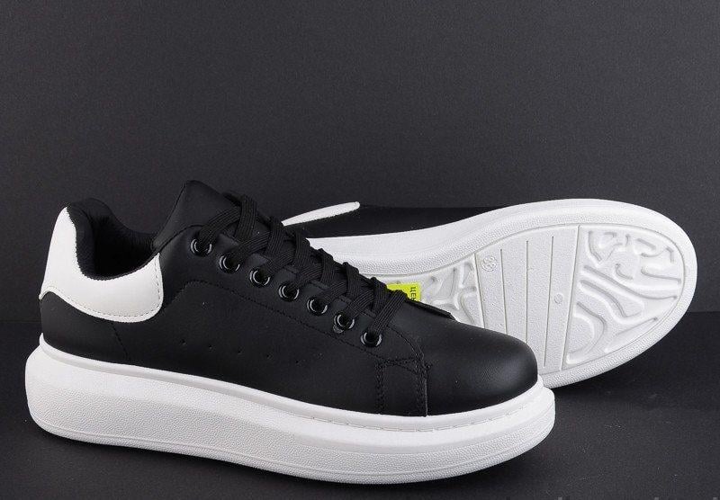 Кеды унисекс Navigator экокожа р. 40 Черный (B2160-1) - фото 2