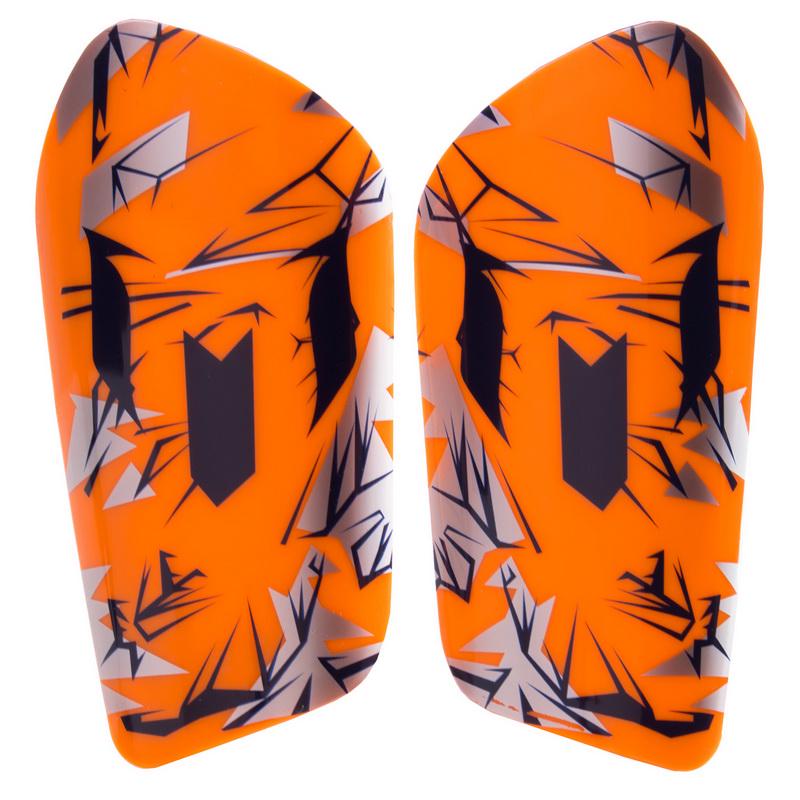 Щитки футбольные Zelart SP-Sport FB-6330 M Оранжевый (DR007274)